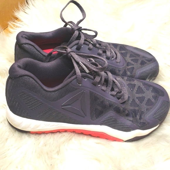 Reebok ROS Workout TR 2.0 Cross Trainer Smoky Volcano/White/Pink 5.5 - Picture 10 of 15